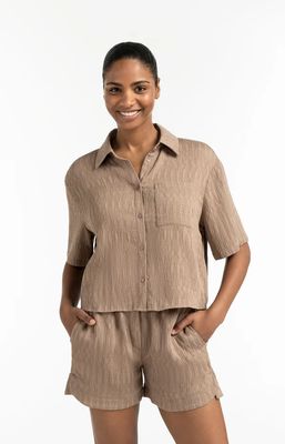 YaYa Textured Blouse