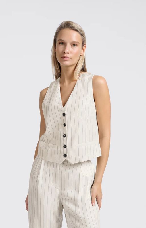 YaYa Pinstripe Vest