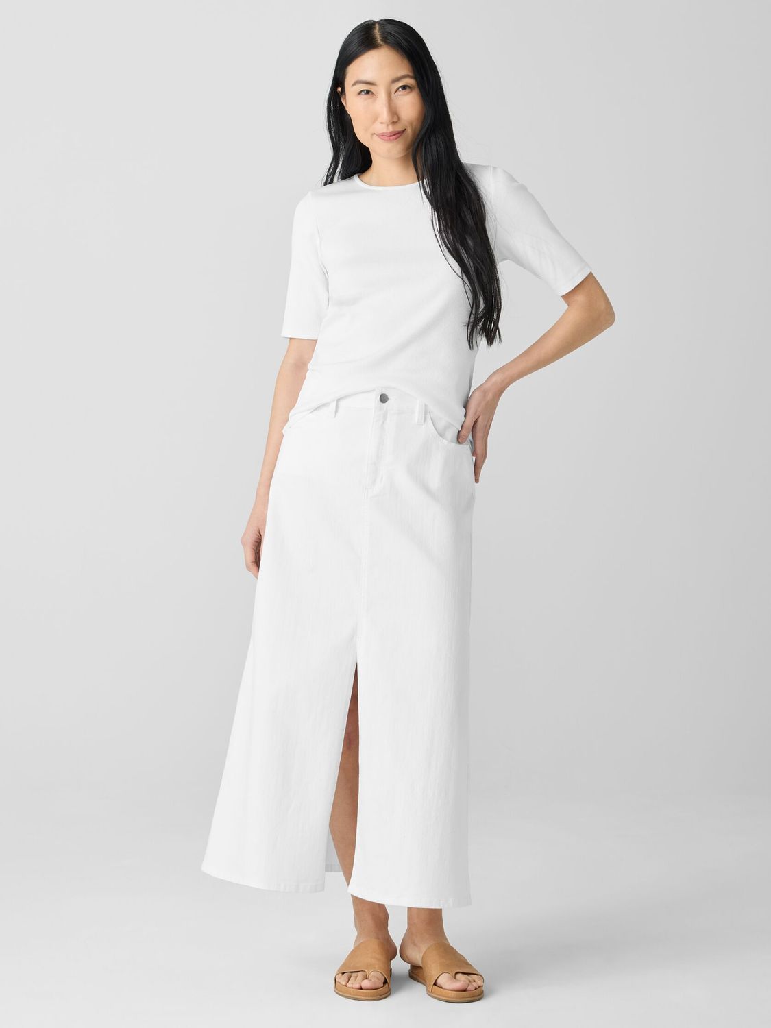 Eileen Fisher Denim Skirt