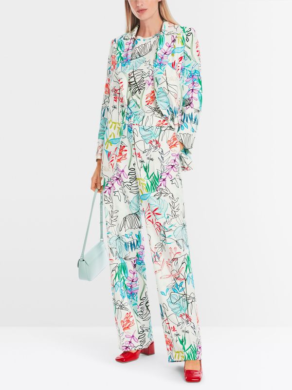 Marc Cain Print Blazer