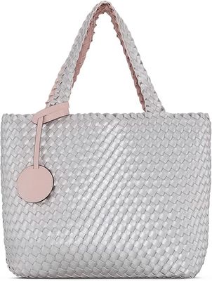 Ilse Jacobsen Reversible Tote - Pink/Silver