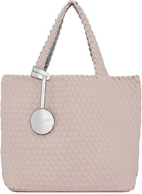 Ilse Jacobsen Reversible Tote - Pink/Silver
