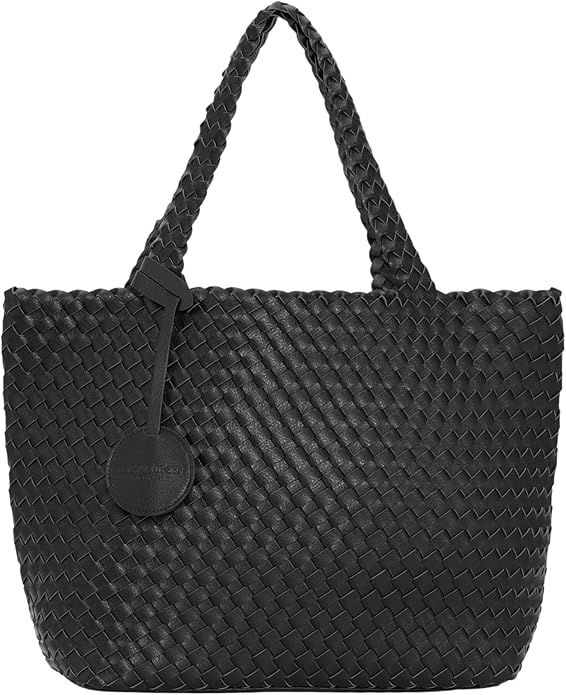 Ilse Jacobsen Reversible Tote - Black/Gunmental