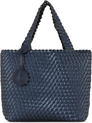 Ilse Jacobsen Reversible Tote - Navy/Metallic Blue