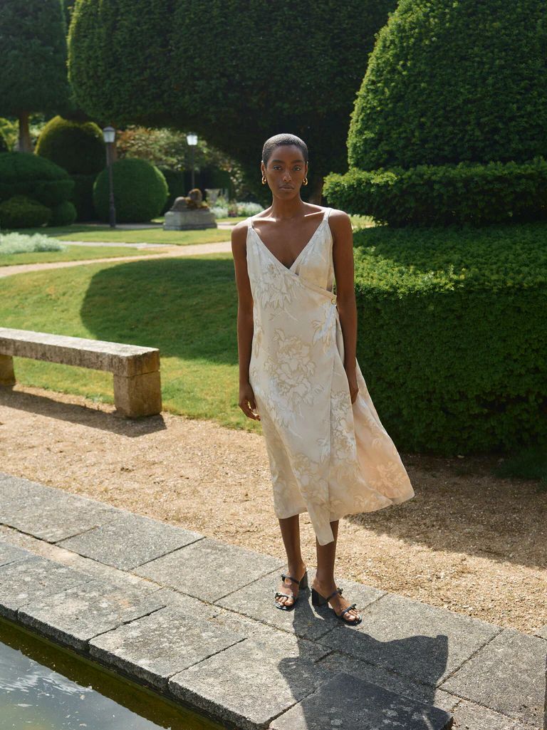 Mos Mosh Wrap Flow Dress