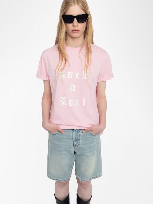 Zadig Voltaire Edwin Rock Roll Tee