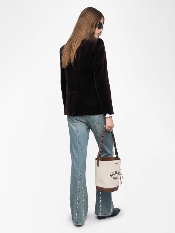 Zadig Voltaire Vavy Velvet Blazer.