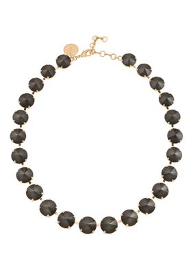 Rebekah Price Denver Necklace - Charcoal/Silver