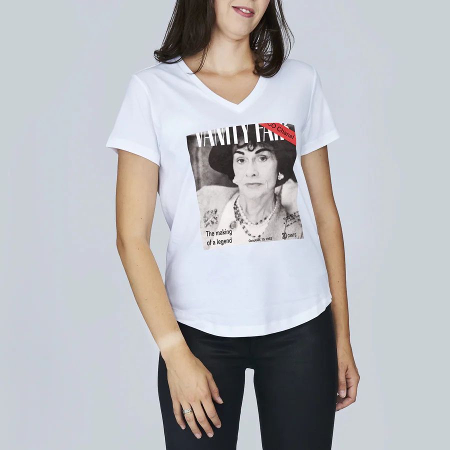 Suzi Roher Viv Chanel Vneck