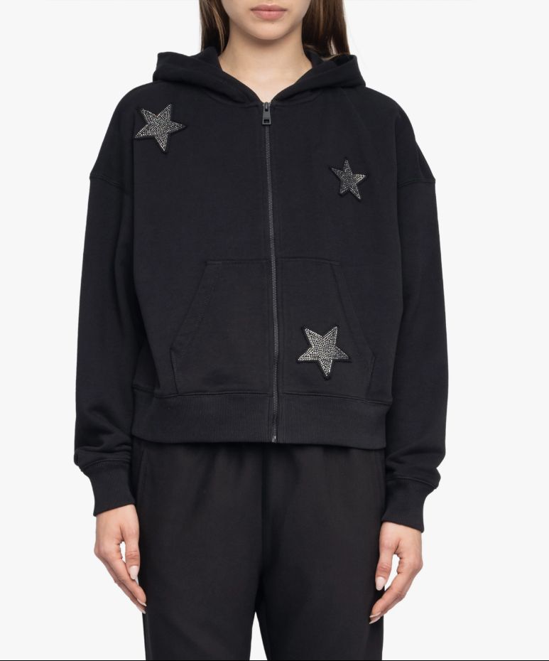 Zadig Voltaire Stars Mia Zip Hoody