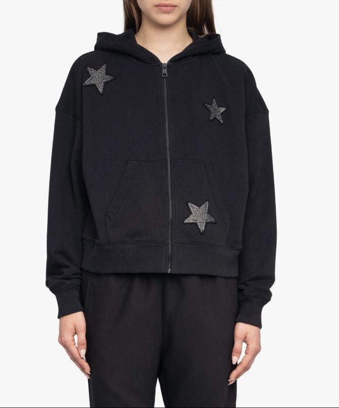 Zadig Voltaire Stars Mia Zip Hoody
