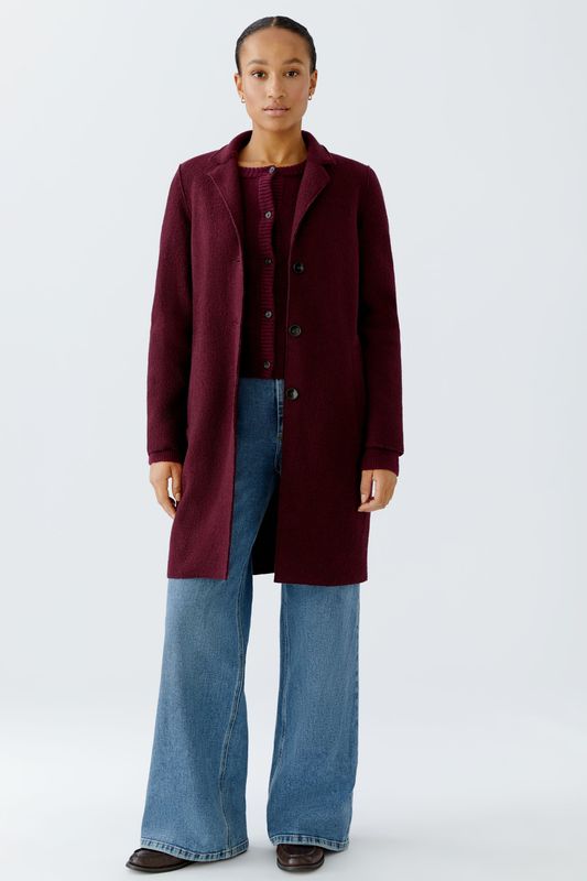 OUI Boiled Wool Coat