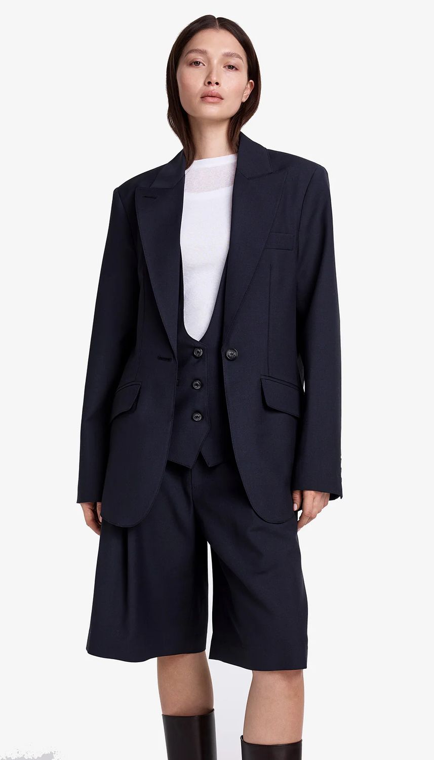 Smythe Oversized Blazer w/Vest