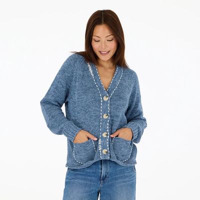 Kerri Rosenthal Poppy Smiley Cardi