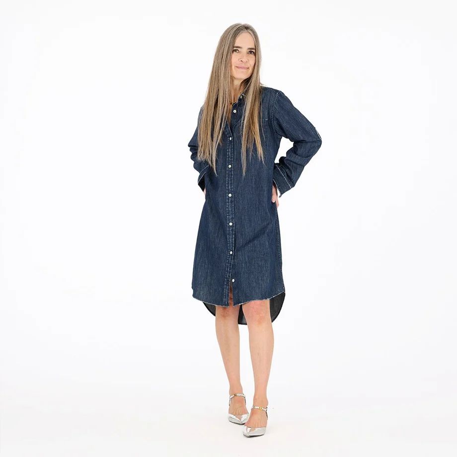 Kerri Rosenthal Mia Denim Shirtdress