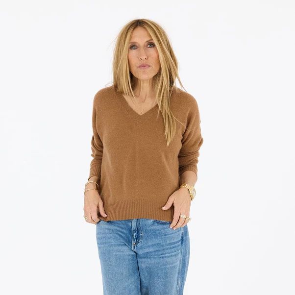 Kerri Rosenthal Vneck Love Sweater