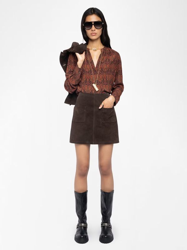 Zadig Voltaire Tinko Paisley Blouse