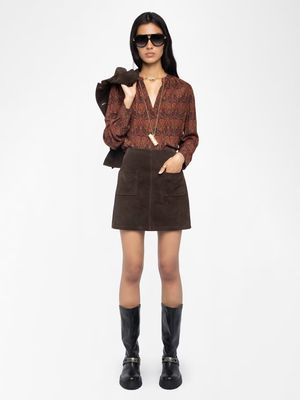 Zadig Voltaire Tinko Paisley Blouse