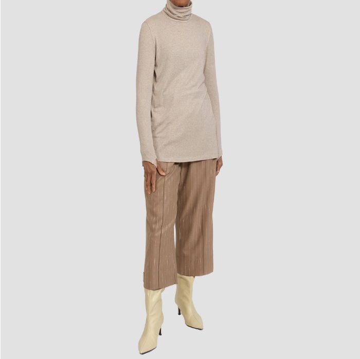Ayrtight Simon Poppy Turtleneck - Oatmeal