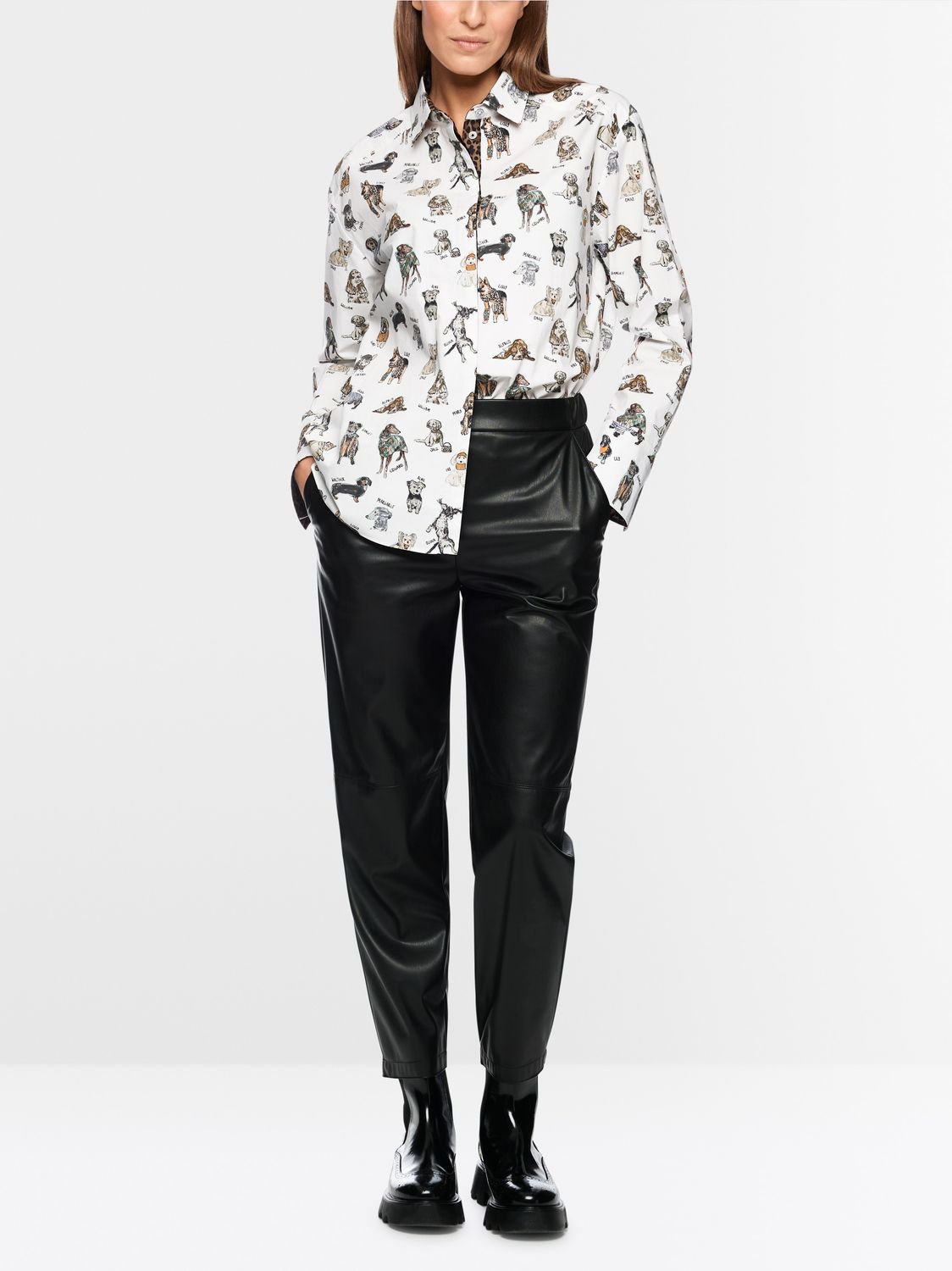 Marc Cain Dog Blouse