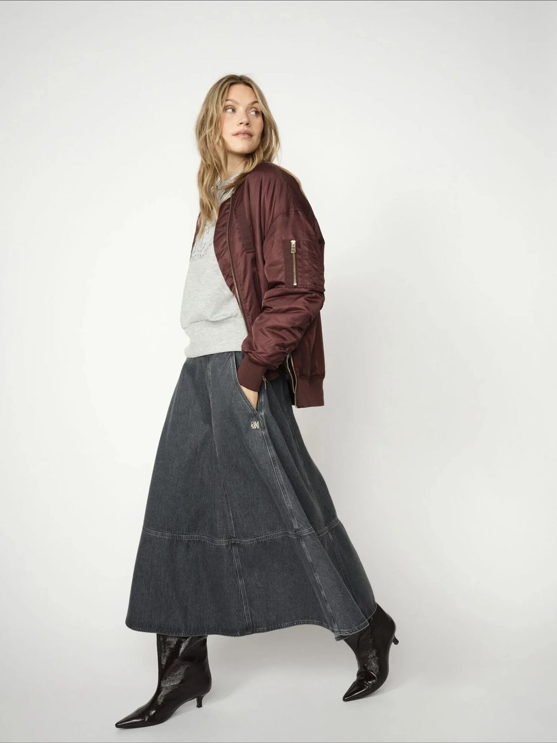 Mos Mosh Ruby Bomber Jacket