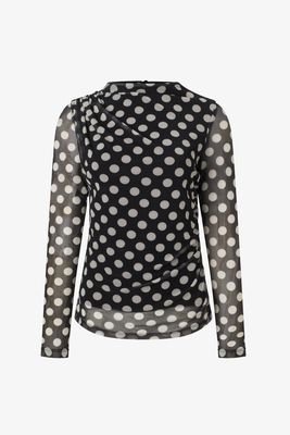 Iris Polka Dot Top