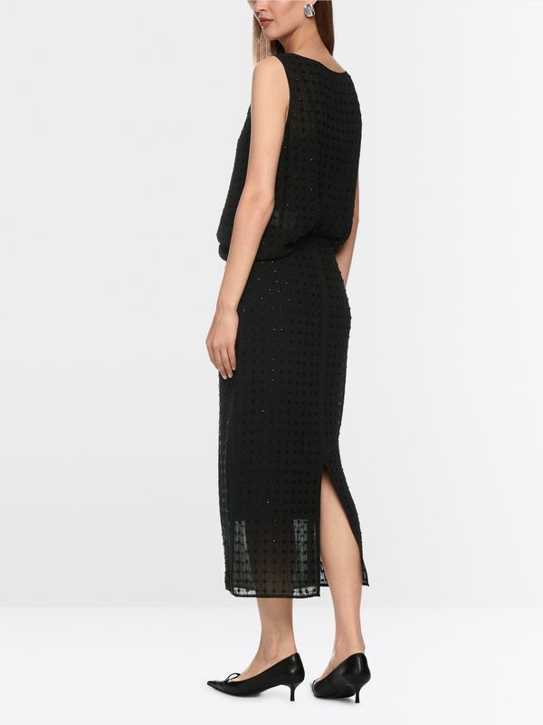 Marc Cain Black Column Skirt