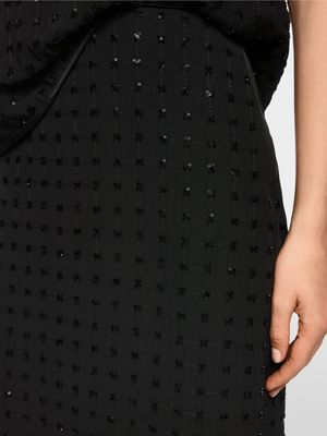 Marc Cain Beaded Skirt - Black.