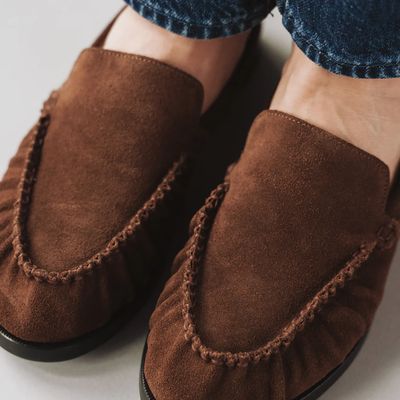 Poppy Barley French Press Suede - Brown