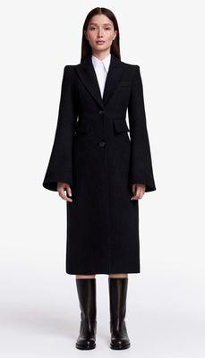 Smythe Pagoda Brando Coat - Black