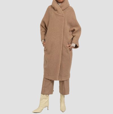 Ayrtight Maxime Jax Cozy Coat - Brown &amp; Blue