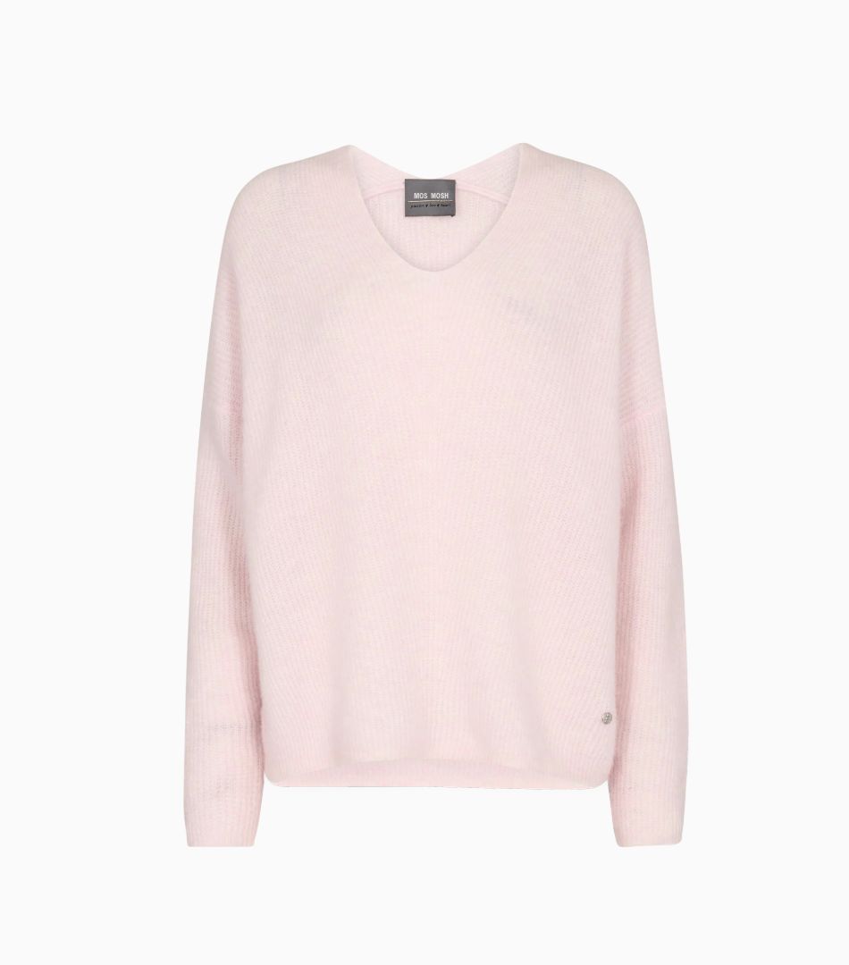 Mos Mosh Thora Vneck Sweater - Ballet