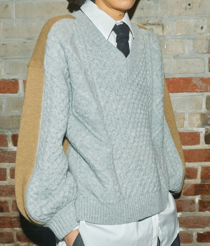 Mos Mosh Beth Ottilie TwoTone Sweater