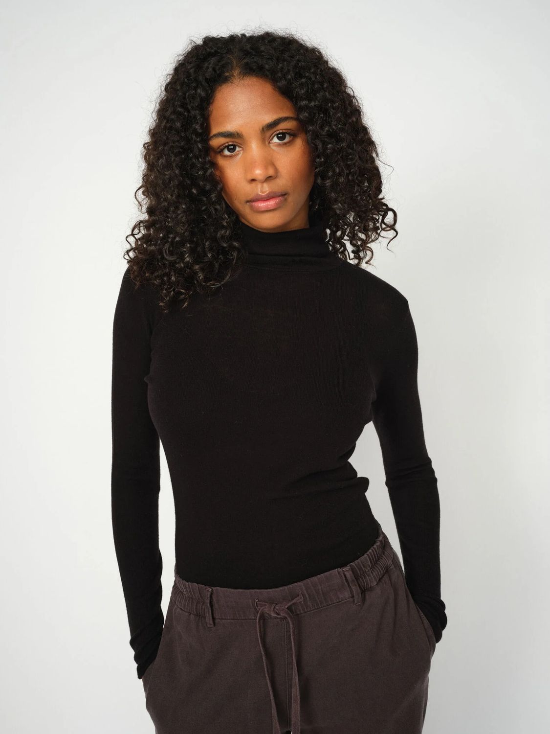 Mos Mosh Bouch Roll Neck - Black