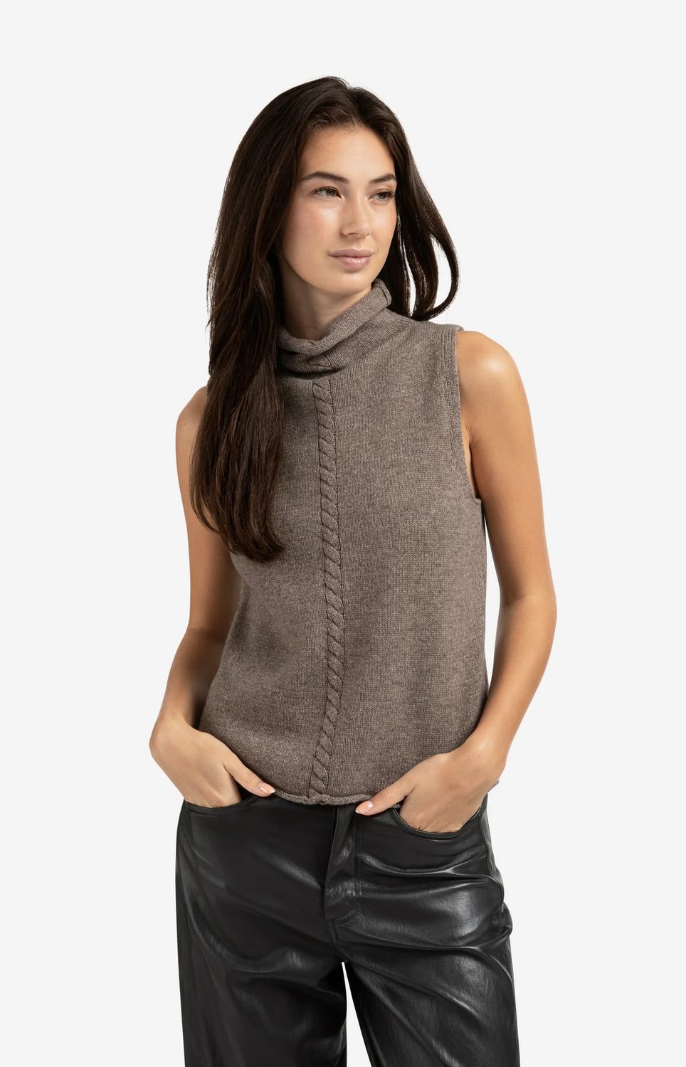 YaYa Sleeveless Sweater