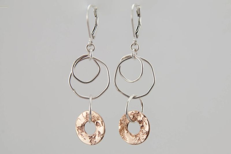 Karyn Chopik Bordeaux Dangle Earring