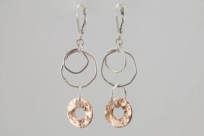 Karyn Chopik Bordeaux Dangle Earring