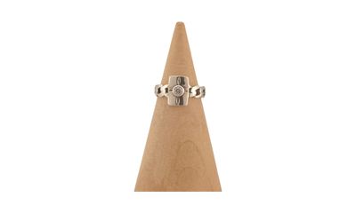 Karyn Chopik Crystal Pinkie Ring