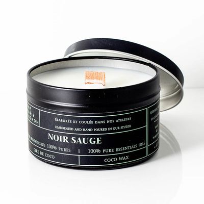 Anne Marie Chagnon Candle - Blanc Boreal &amp; Noir Sauge