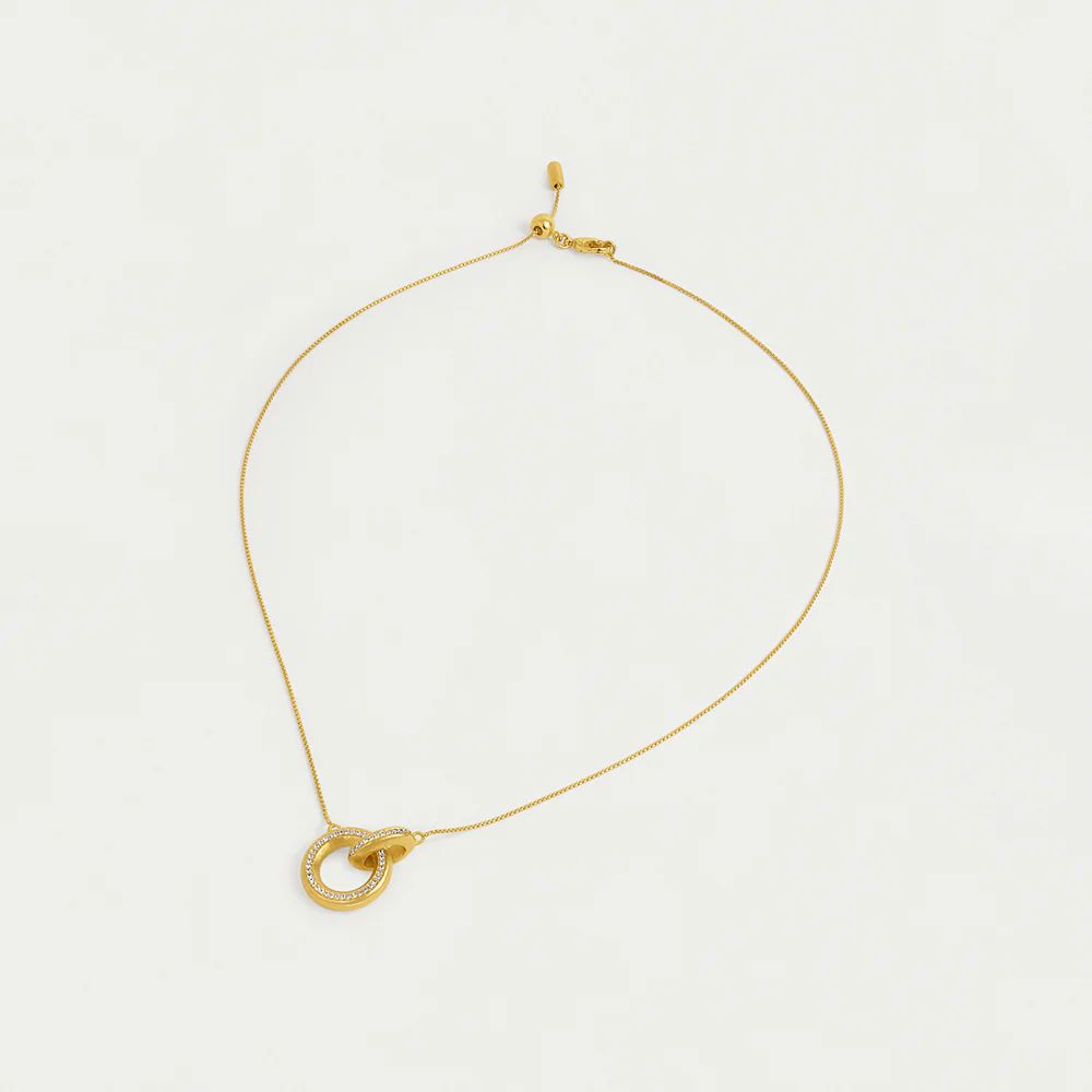 Dean Davidson Colette Pave Hoop Necklace