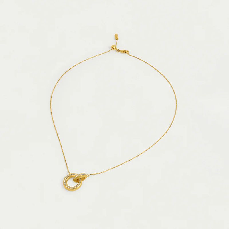 Dean Davidson Colette Pave Hoop Necklace