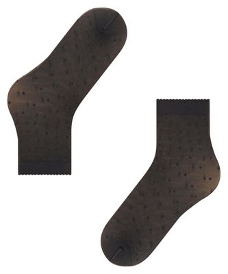 Falke Sheer Dot Socks - Black