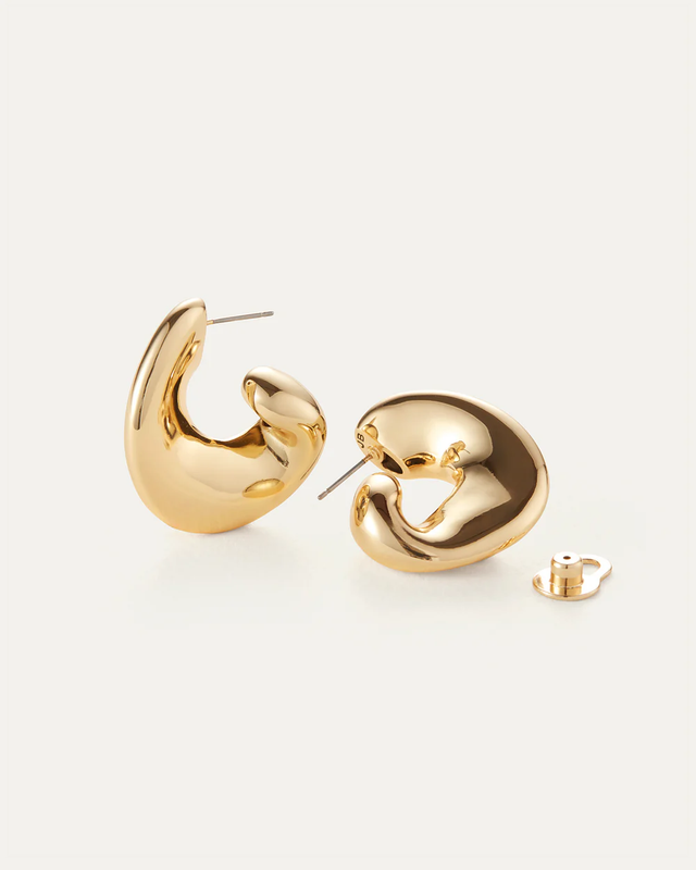 Jenny Bird Gigi Hoop Earrings - Gold &amp; Silver