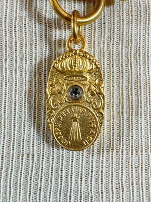 French Kande  FKP12  Petite Chain w/Pendant 