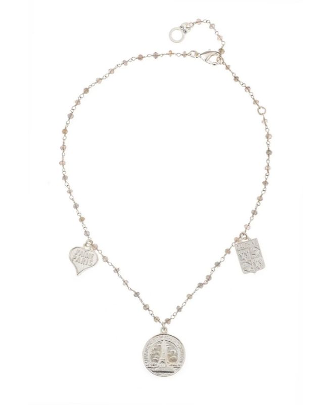 French Kande  FKP5028 Micro Labradorite and Pendants