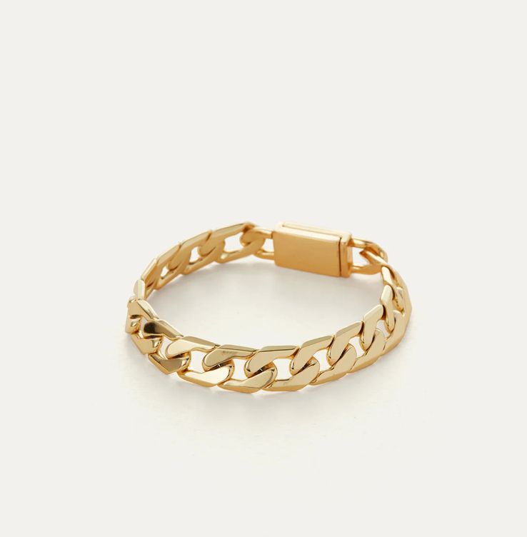 Jenny Bird  Walter Bracelet, Color: Gold, Size: Regular