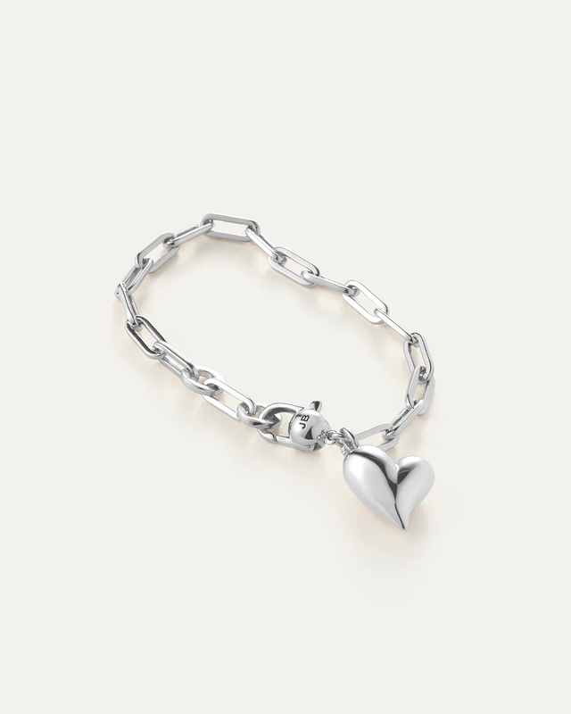 Jenny Bird Puffy Heart Bracelet