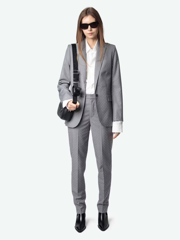 Zadig Voltaire Valse Tailleur Strass Blazer.