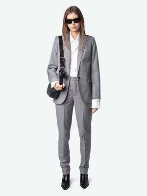 Zadig Voltaire Valse Tailleur Strass Blazer.