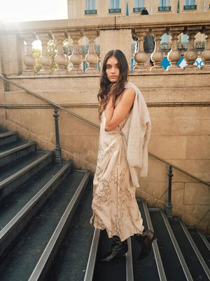 Mos Mosh Wrap Flow Dress.